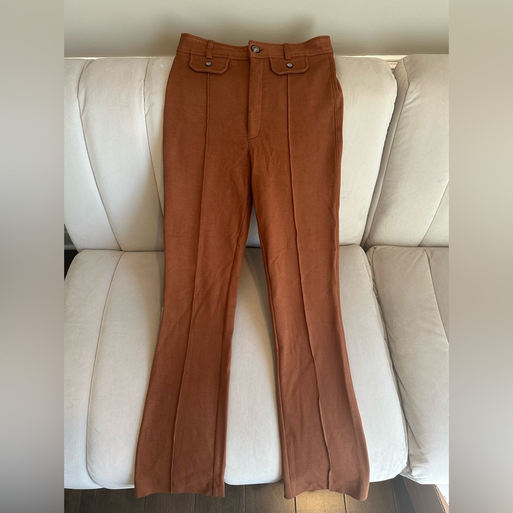 Everlane Women Pants in Rich Brown
